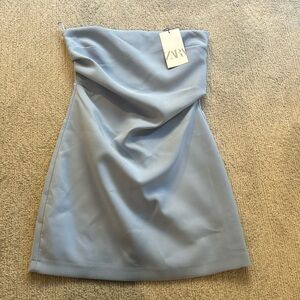 NWT Zara Strapless Mini Dress